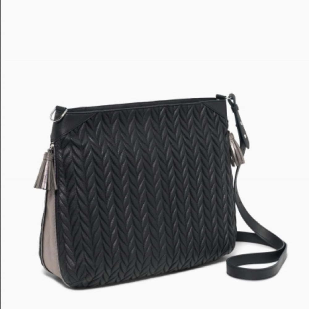 Braided Zip Top Hobo